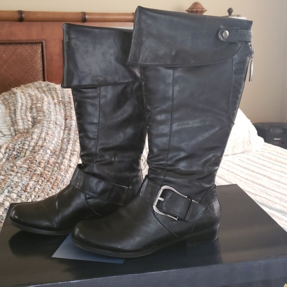 andrew geller guava over the knee boot